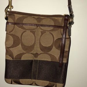 Coach cross body bag